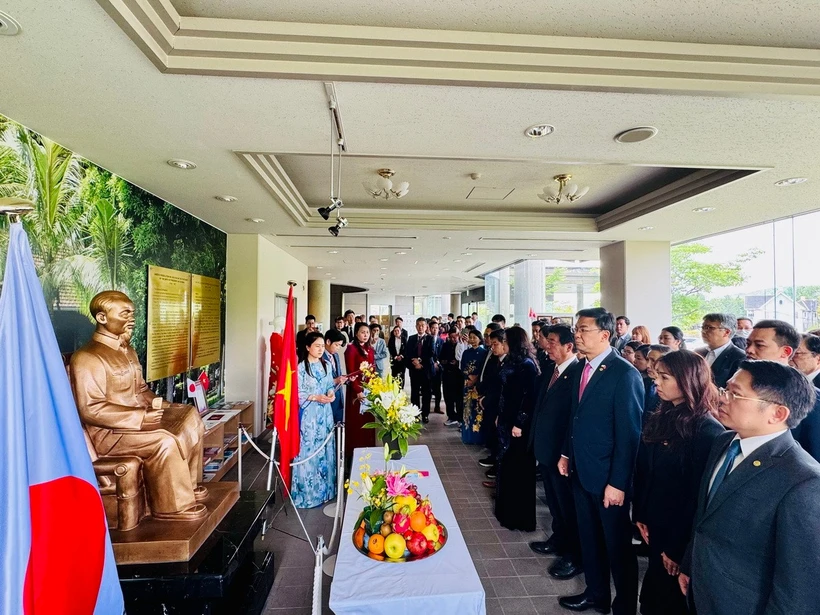 Hội thảo về Chủ tịch Hồ Chí Minh tại thành phố Mimasaka của Nhật Bản